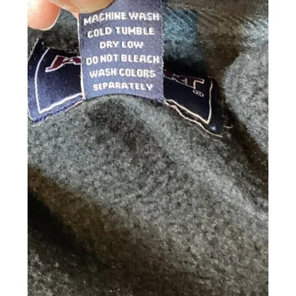 Missouri Tigers Long Sleeve Zip Up Fleece Lined Hooded Sweatshirt Jacket, Sz M - Picture 6 of 6